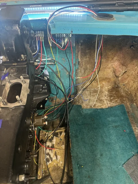 Mid rewiring. This will change 75 times