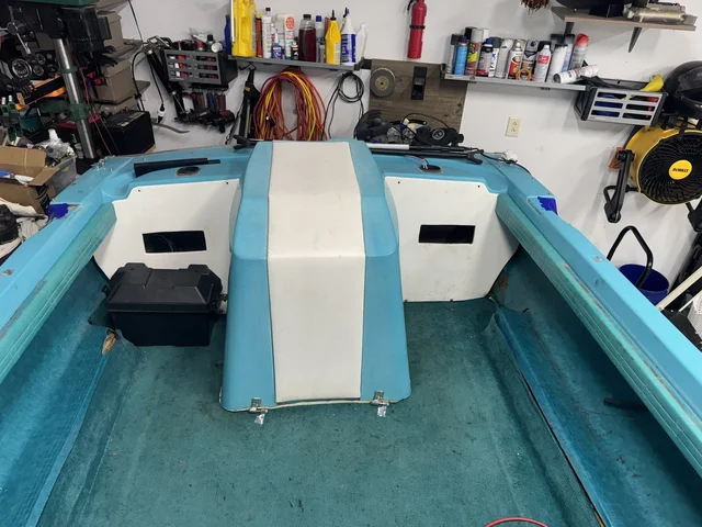I happened to place this here in accident. It became a massive part of the build. I can hide the batteries and make seats. I’ll kill two birds!