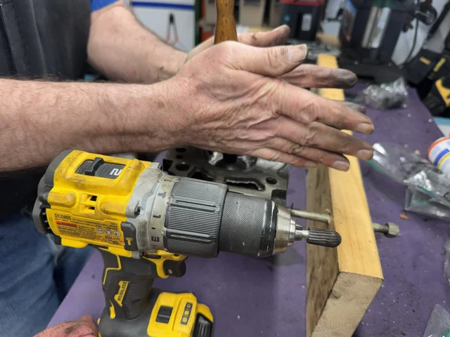 Valve lapping. Sort of