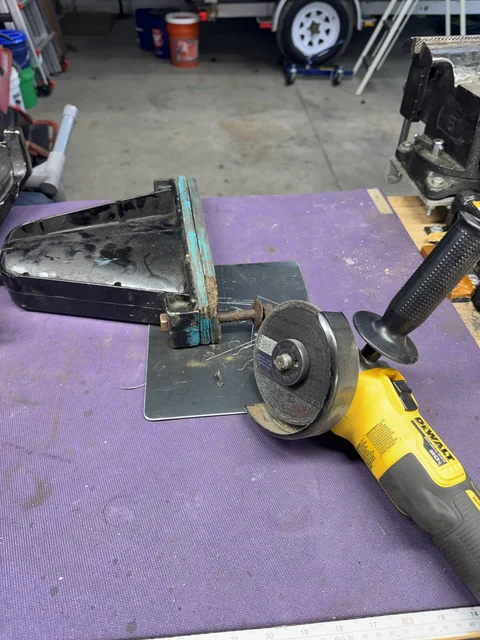 Front Engine mount teardown.