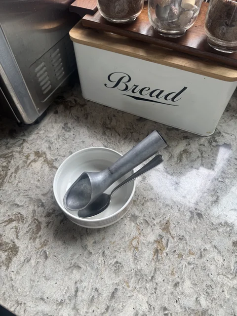 Man, I have it good. Wifey left for the weekend, but not before preparing my bedtime ice cream. Yes, I’m a child. Ask me if I care.