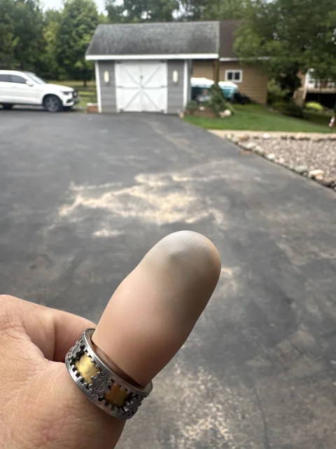 Finger condom!  I have a pretty gnarly cut that i prolly should have had it stitched, need to keep it dry while pressure washing the garage floors. I’m prepping to treat the massive boat cover with sealant.