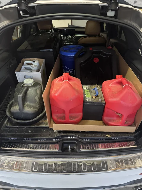 Ready for my scheduled Hazardous material recycling appointment. I love how they make it harder to recycle this stuff. Last year, you could literally only drop off hazardous materials one weekend a year!  Progress, I guess!  Keep it up, guv! 🫤